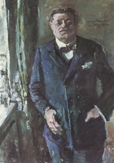 Ritratto del presidente del Reich, Friedrich Ebert da Lovis Corinth